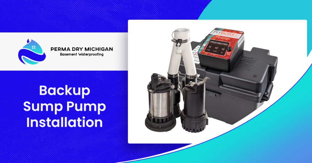 PitBoss Battery Backup Sump Pump | Backup Sump Pump Installation | Perma Dry Michigan