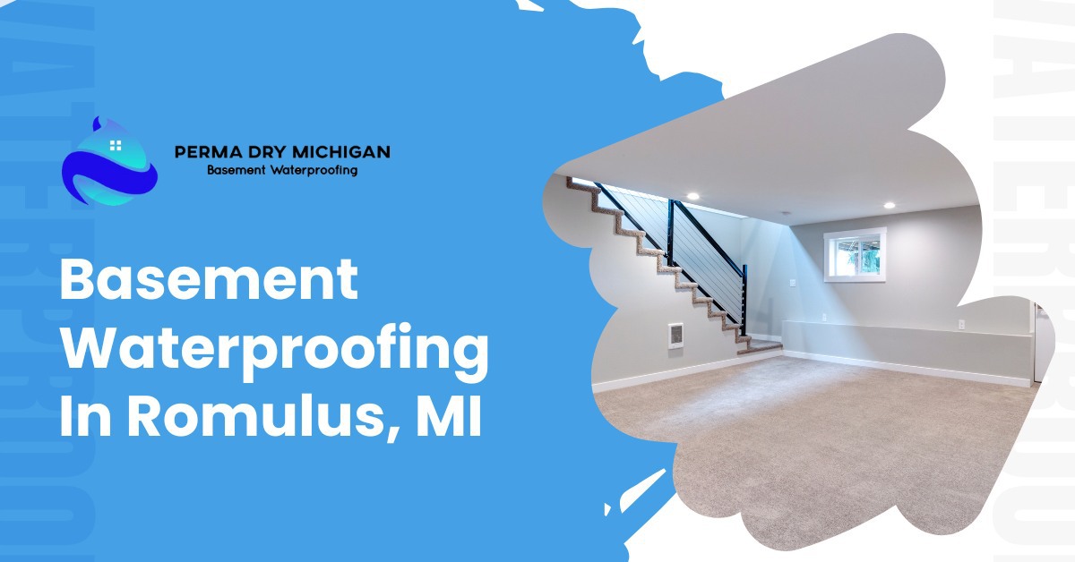 Finished Basement With Stairs, Carpet, and Window | Basement Waterproofing Near Romulus, MI | Perma Dry Michigan