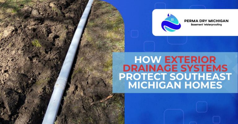 Exterior Drainage Systems Southeast Michigan | Protect Today