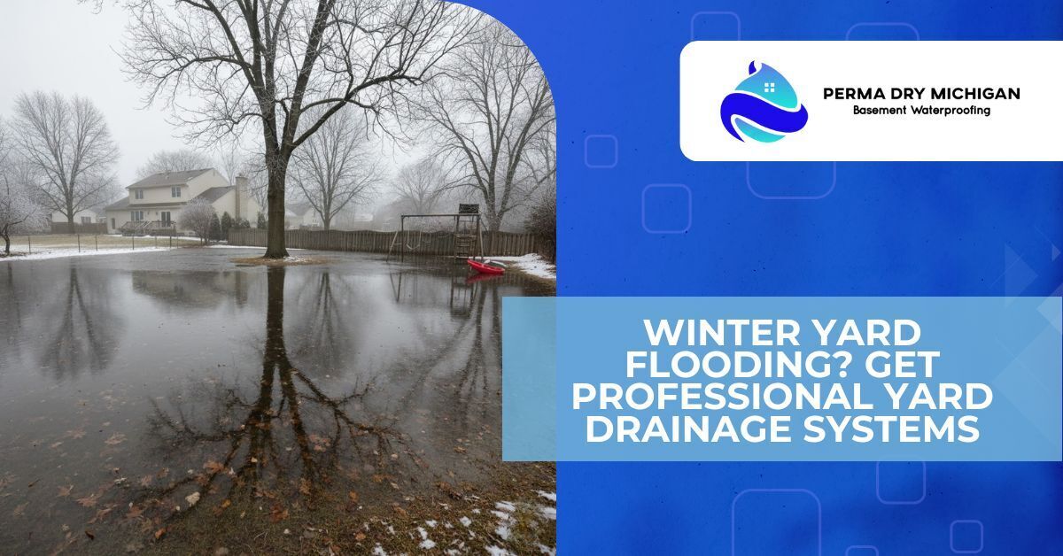 Winter Yard Flooding? Get Professional Yard Drainage Systems